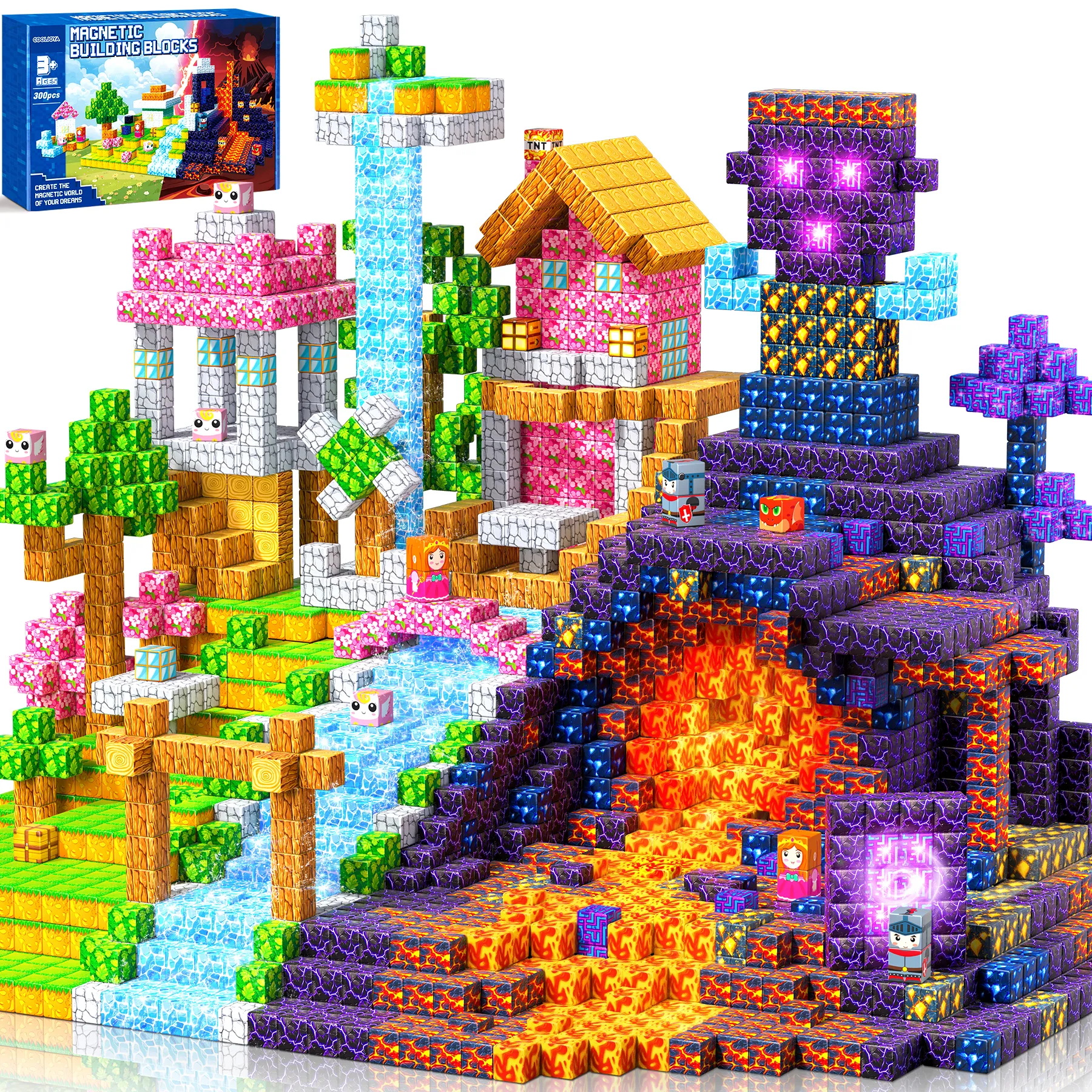 INSPIRED MAGNETIC BLOCKS: Build Your World, One Block at a Time!